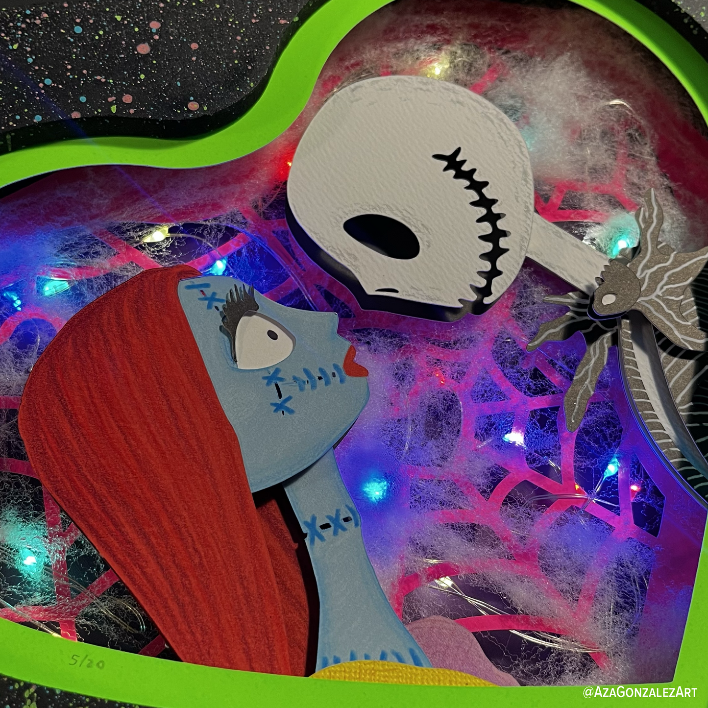 Jack y Sally 🖤 10"x9"