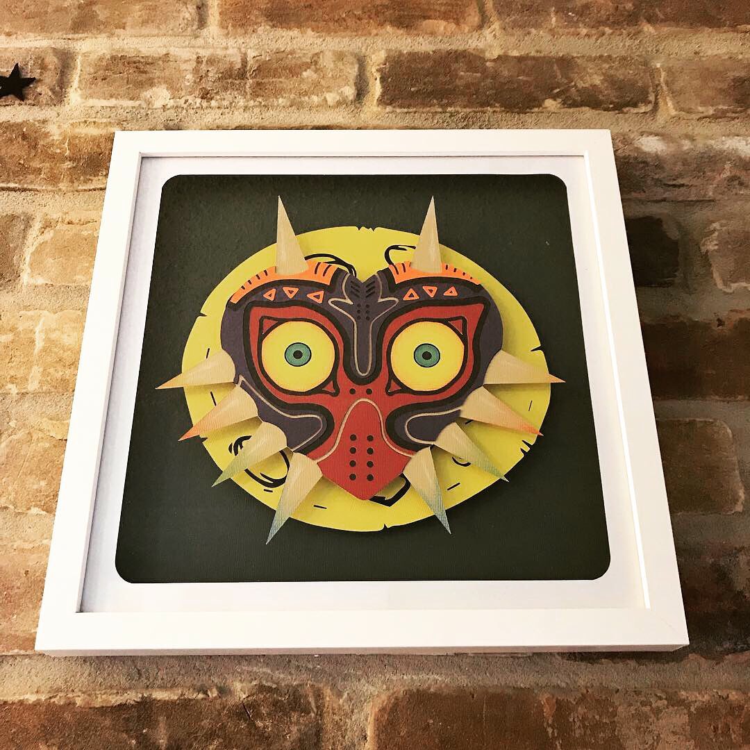 Majora's Mask 12"x12"