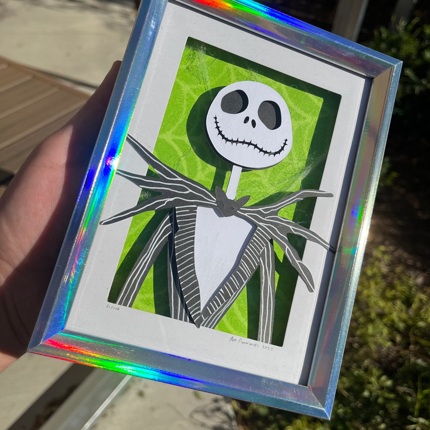 Jack and Sally 4"x6"