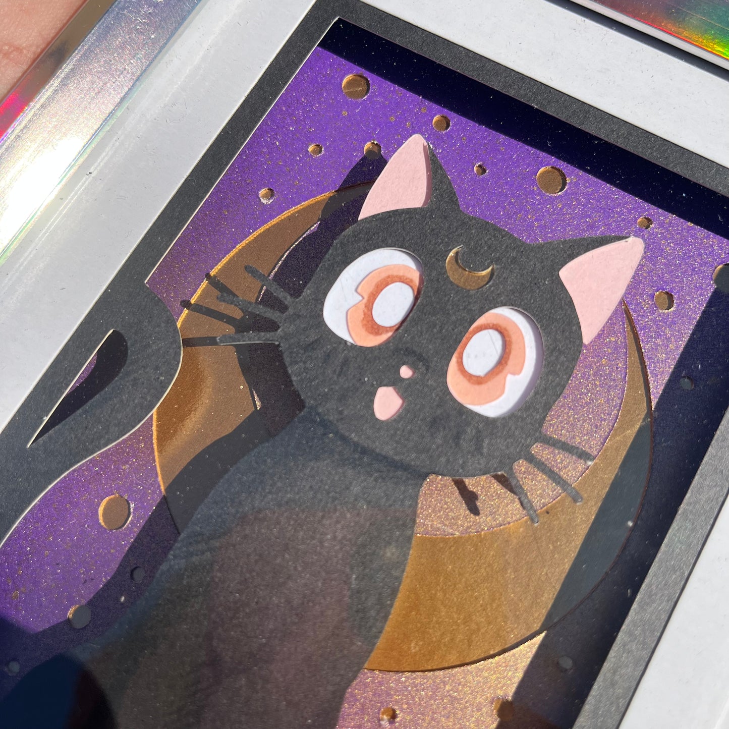 Luna and Artemis 4"x6"