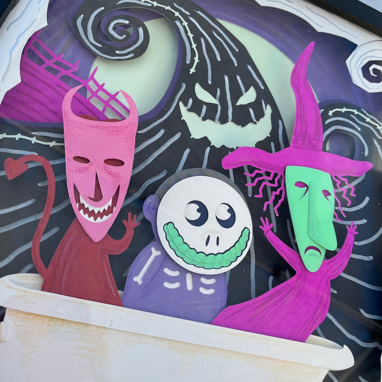 Oogie Boogie Lock Shock and Barrel 11"x14"