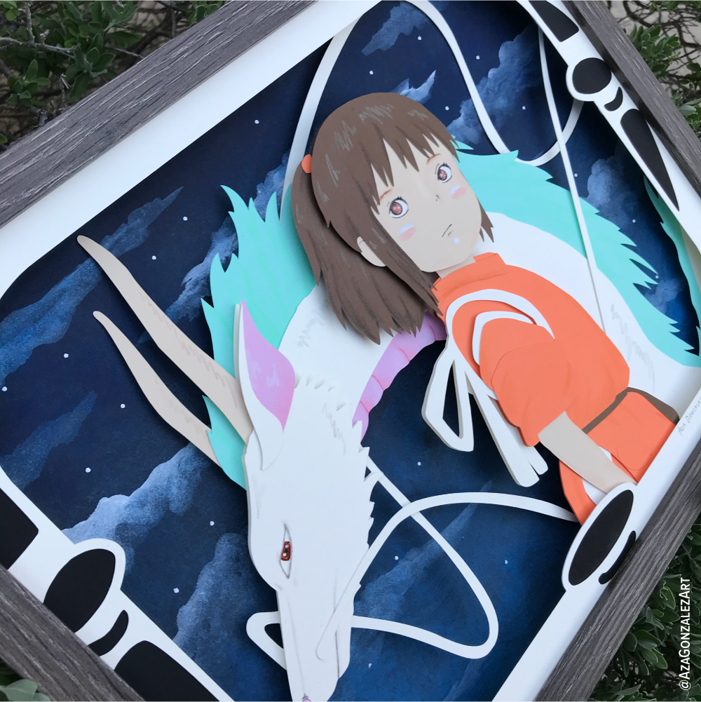 Spirited Away 14"x11"