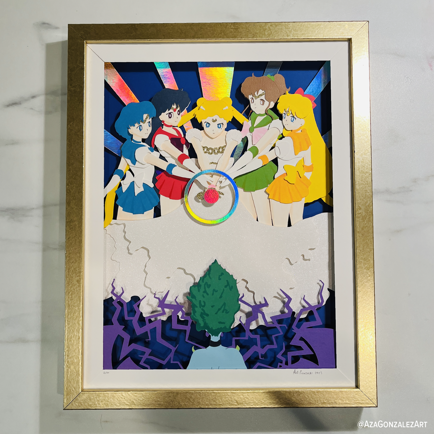 Sailor Moon π Final Battle 11"x14"