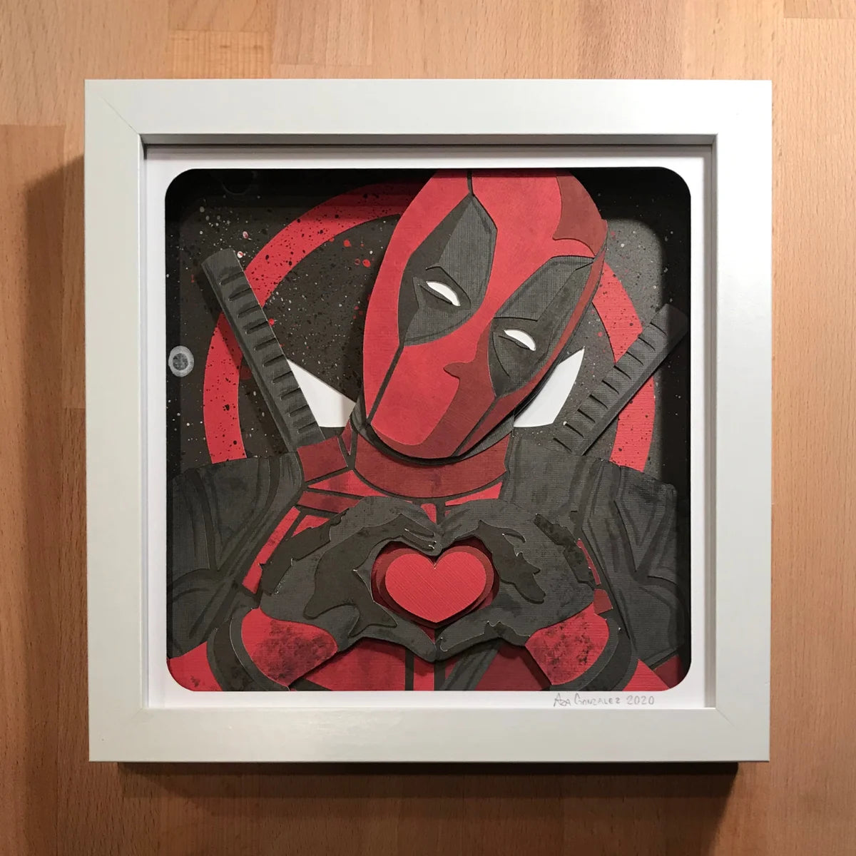 Deadpool 8"x8"