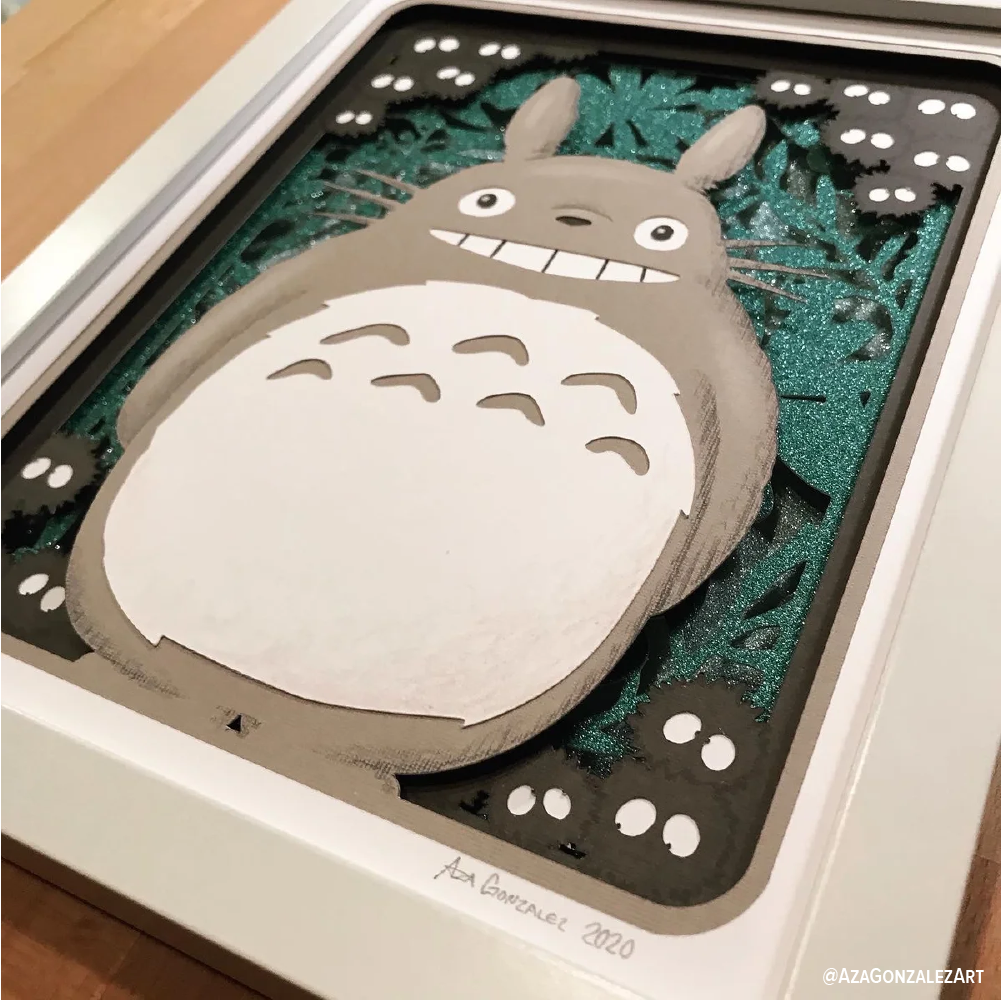 Totoro 8"x10"