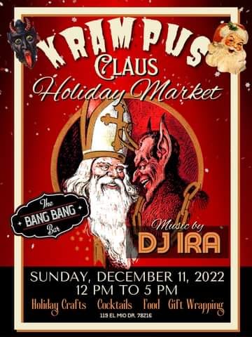 Krampus Claus Holiday Market