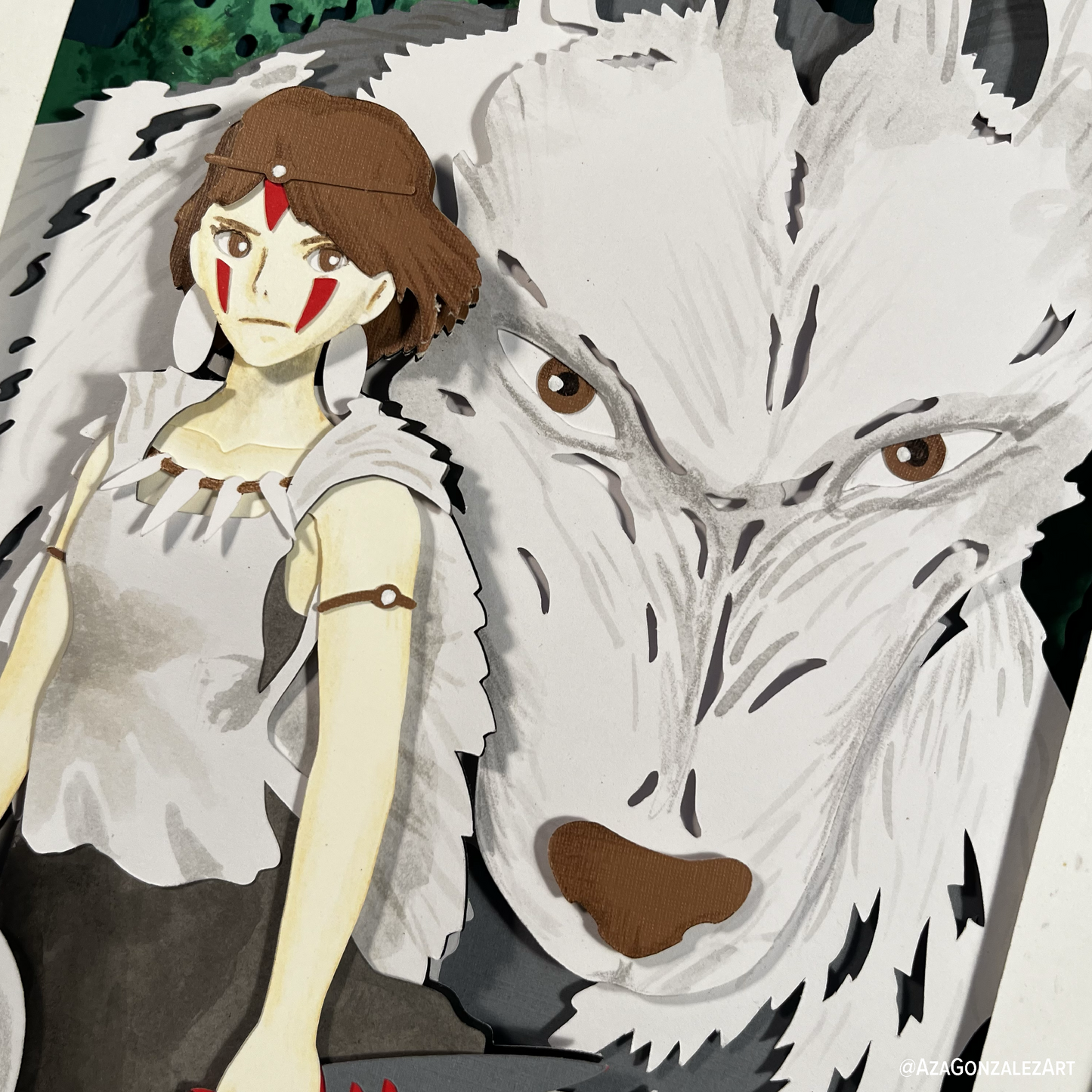 Mononoke princess 8"x10"