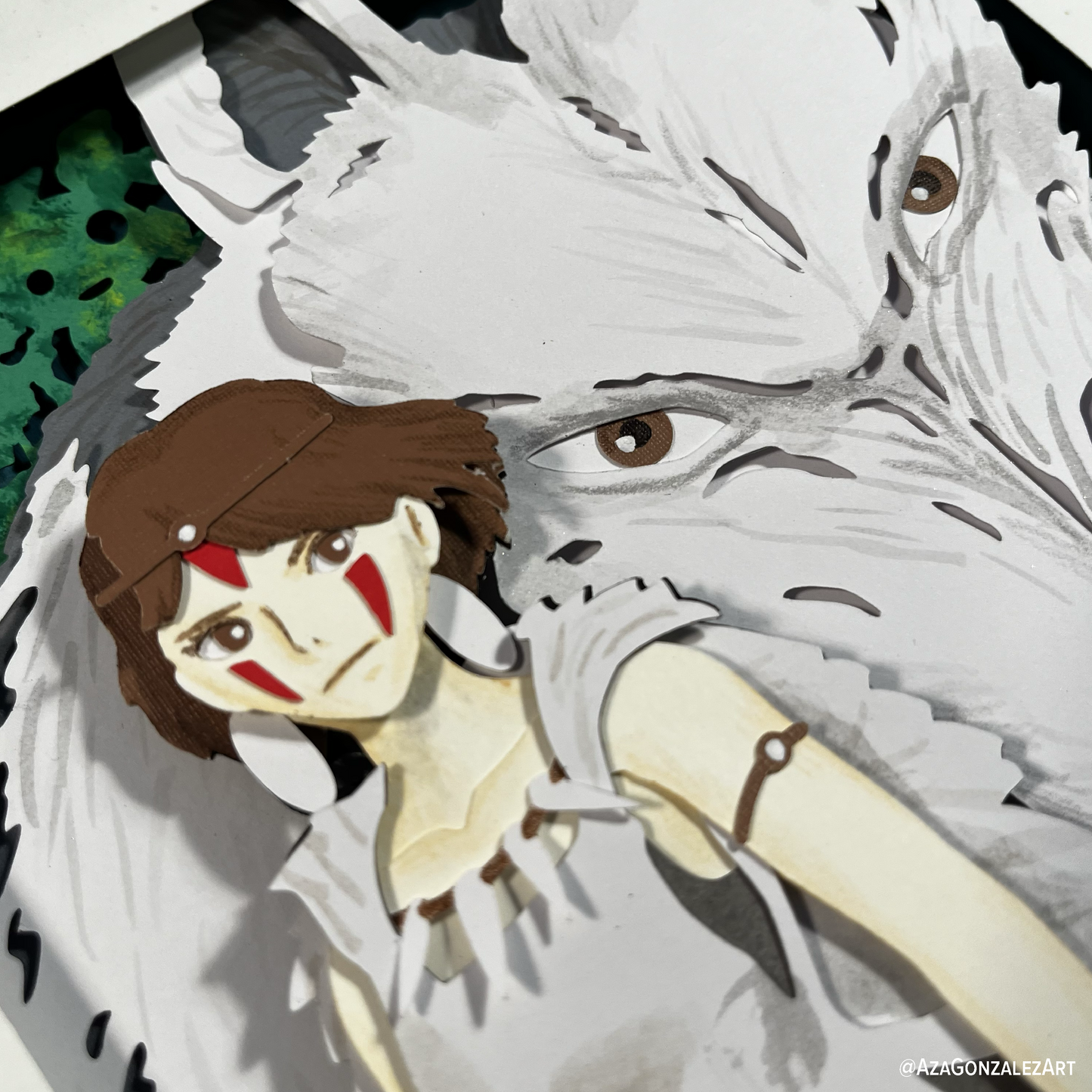 Mononoke princess 8"x10"