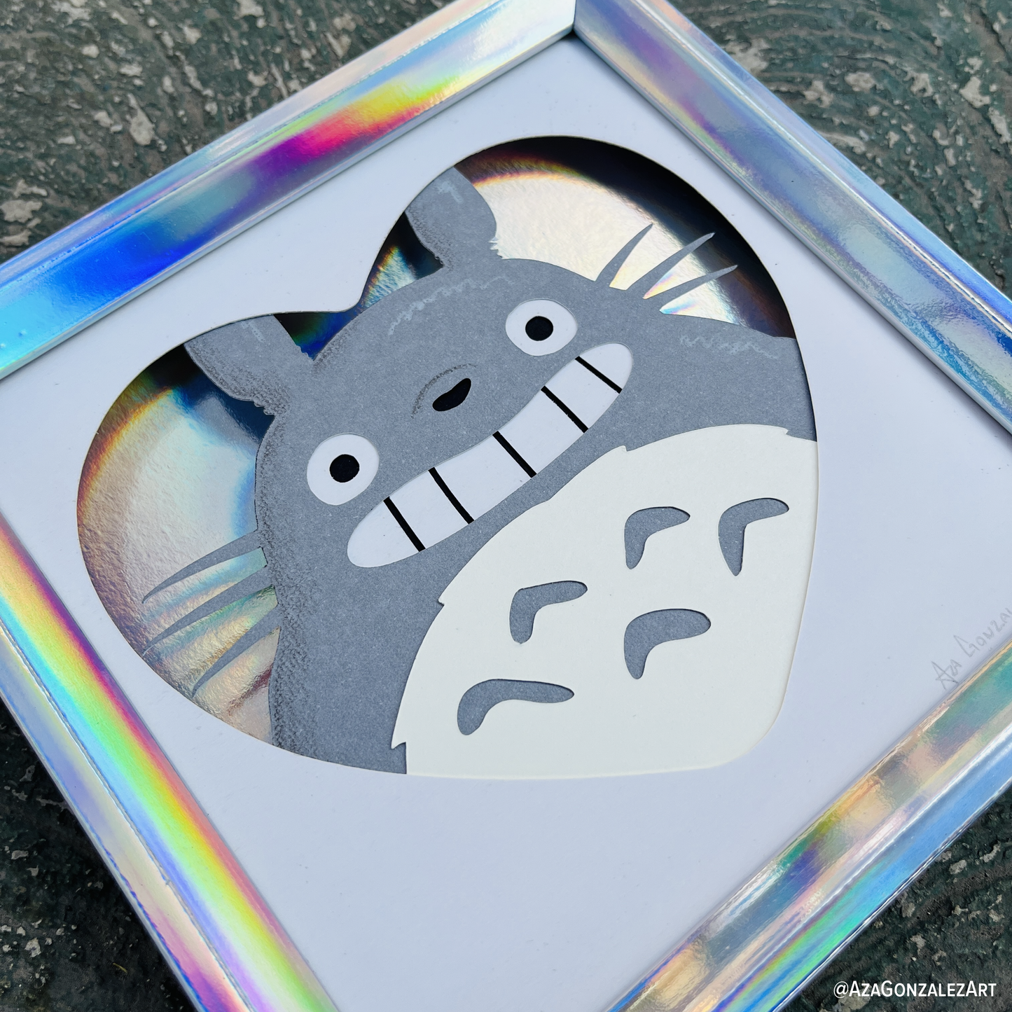 Totoro 💚 5"x5"